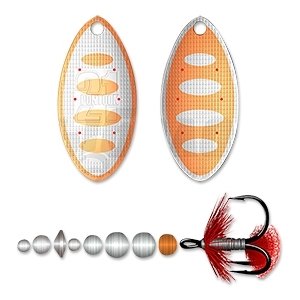 Блесна-вертушка Pontoon 21 TRAIT NB03-002 №4