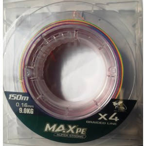 Плетёный шнур MAX 150 м, 0.12 mm 