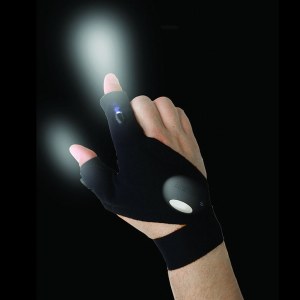 Рыболовная перчатка с ночной светодиодной подсветкой 