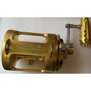 Двухскоростная Катушка для морского троллинга SFT FAR EAST 50